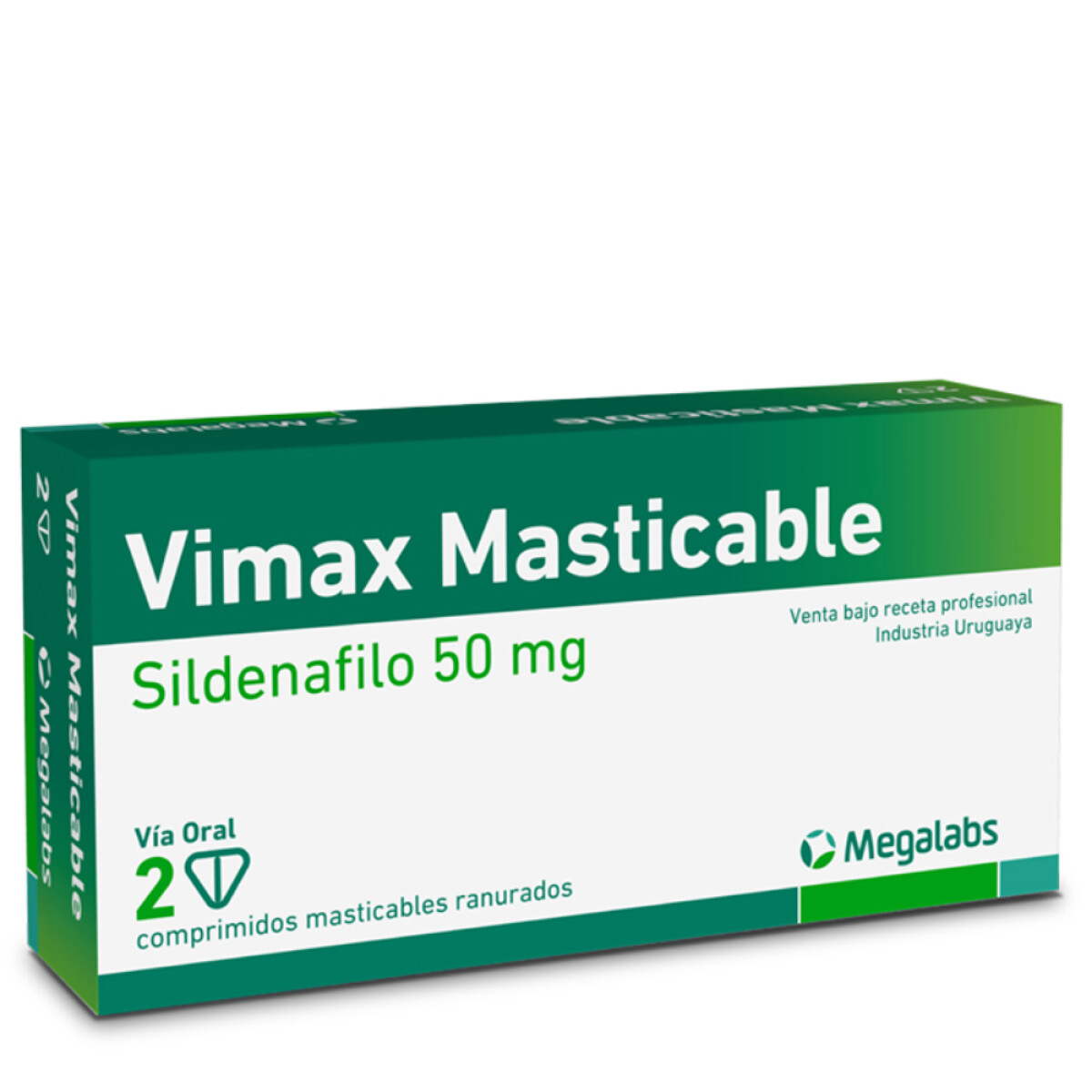 Vimax 50 Masticable 2 Comprimidos 