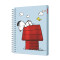 Cuaderno Mooving Carta 96 hojas Licencias Snoopy Nº1