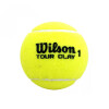 Tubo de pelotas de tenis Wilson Tour Clay Polvo De Ladrillo Tubo de pelotas de tenis Wilson Tour Clay Polvo De Ladrillo