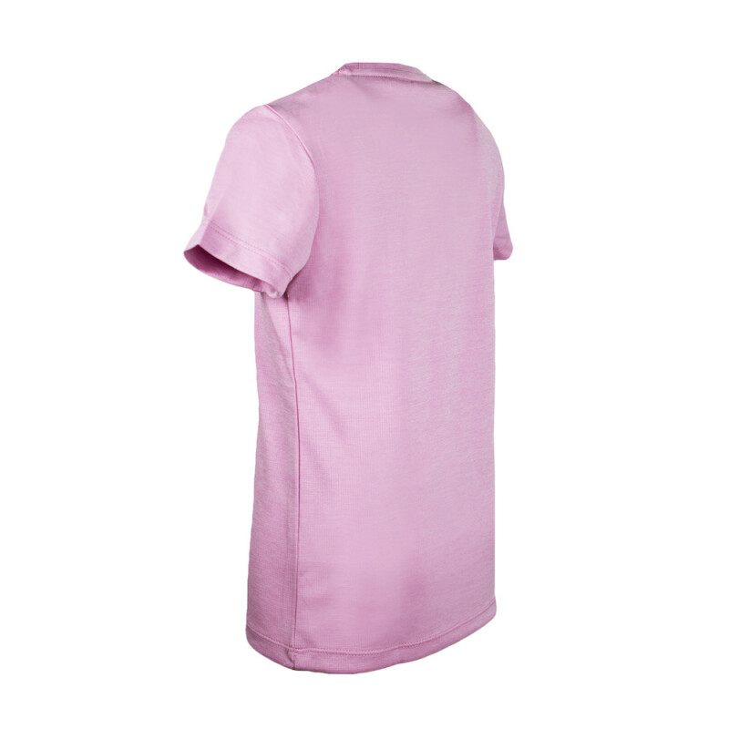 T-SHIRT BASIC GIRLS TRNG NEGRO LILA LAV MELANGE