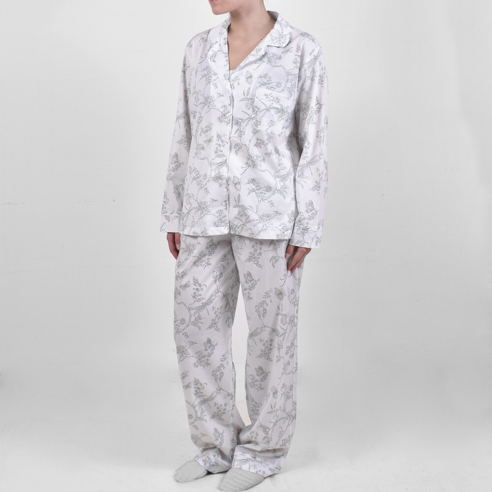 Camisa Mangas Larga y Pantalón Dama Toile Verde Colección 2025 P