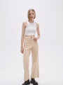 Pantalon Adas Beige Claro