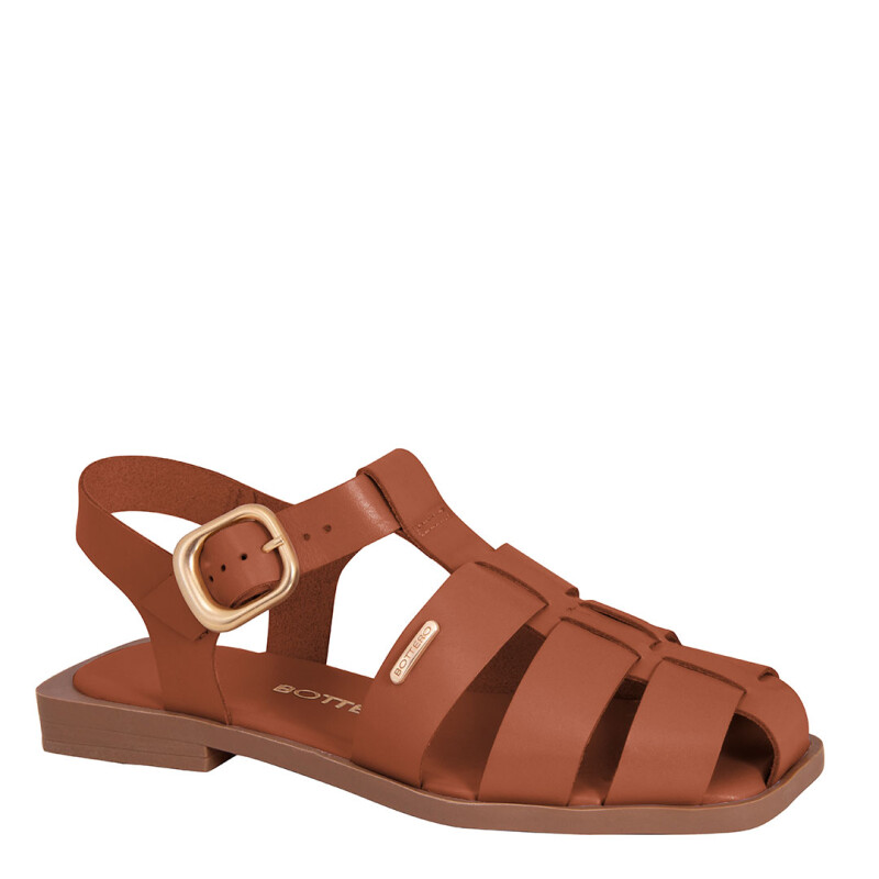 Zapatos de Mujer Bottero Franciscana Marrón Caramelo