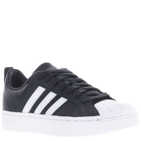 Championes de Hombre Adidas Street Check Court Negro - Blanco