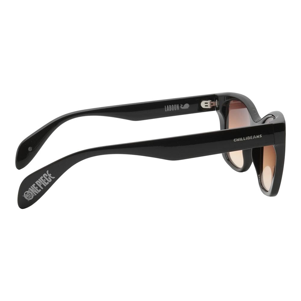 Lentes De Sol One Piece Cuadrado De Policarbonato Naranja/Vino