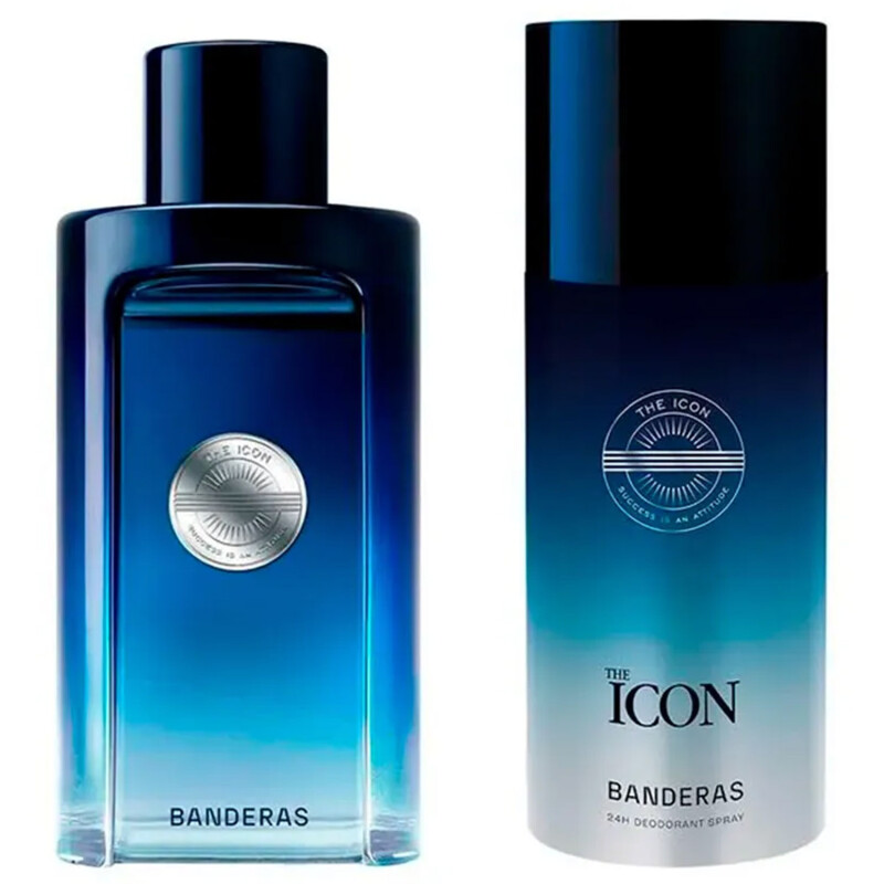 Set Perfume Antonio Banderas The Icon EDT 100ml + Desodorante Set Perfume Antonio Banderas The Icon EDT 100ml + Desodorante