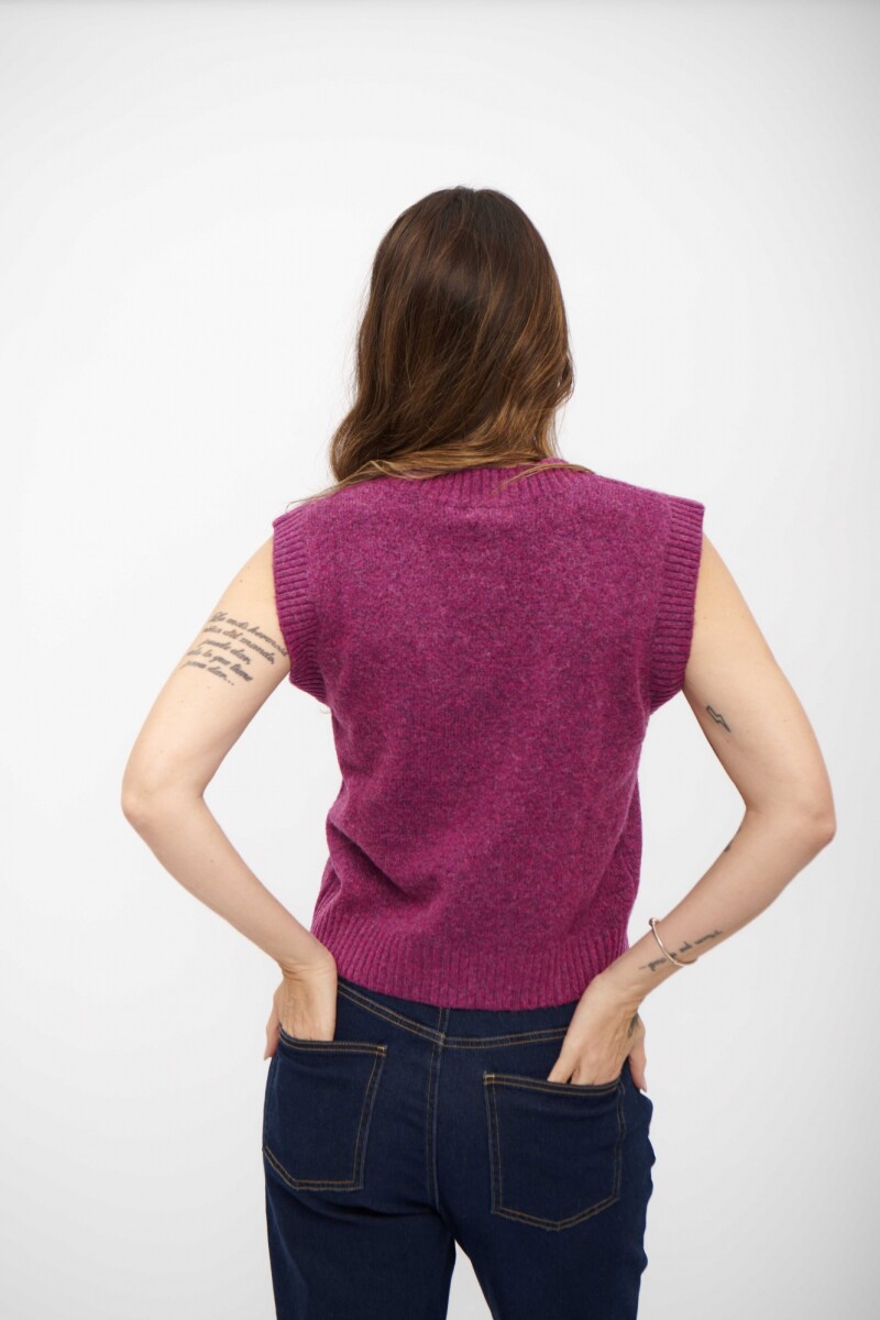 CHALECO VINA CIRUELA