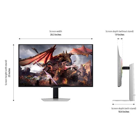 Monitor Samsung Odyssey 32"OLED G8 4K 240HZ 0,03MS 001