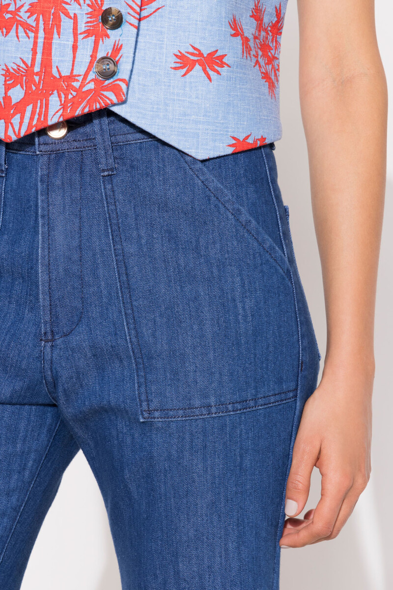 JEANS BUNNY 70S Azul