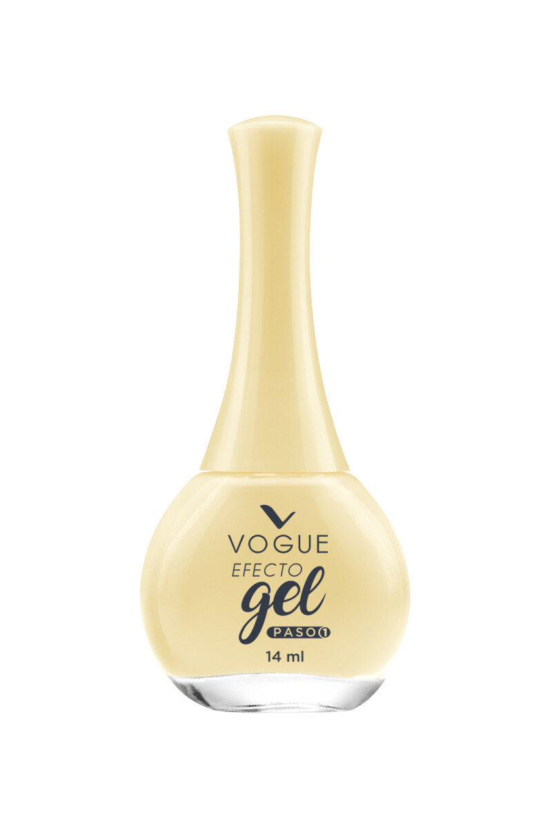 Esmalte vogue efecto gel Amarillo