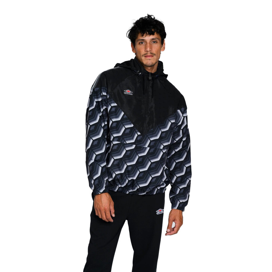 Canguro de Hombre Umbro Windbreaker Panelled Negro