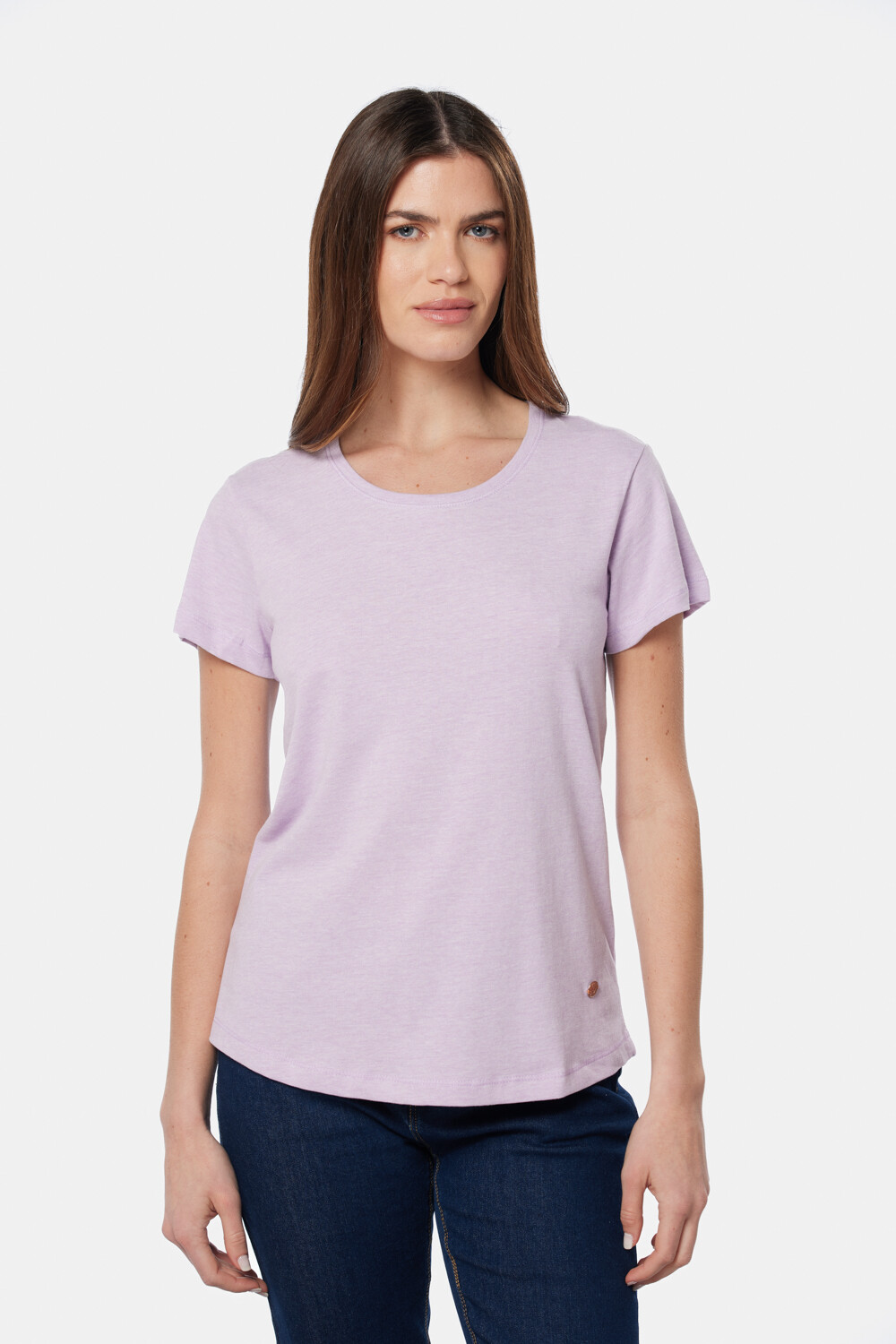 REMERA BÁSICA DE ALGODÓN Lila
