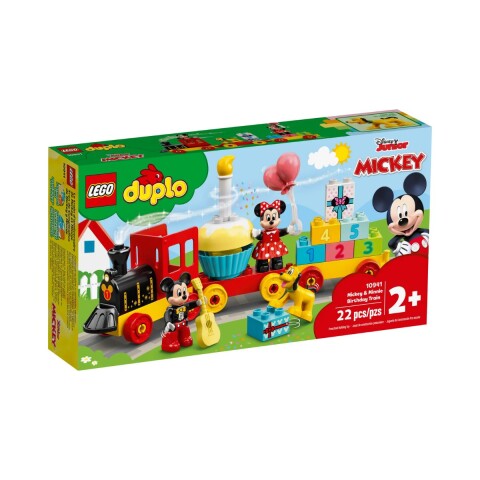 Lego Duplo Tren de cumpleaños Mickey y Minnie Lego Duplo Tren de cumpleaños Mickey y Minnie
