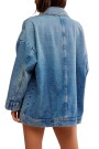 Campera Denim Azul