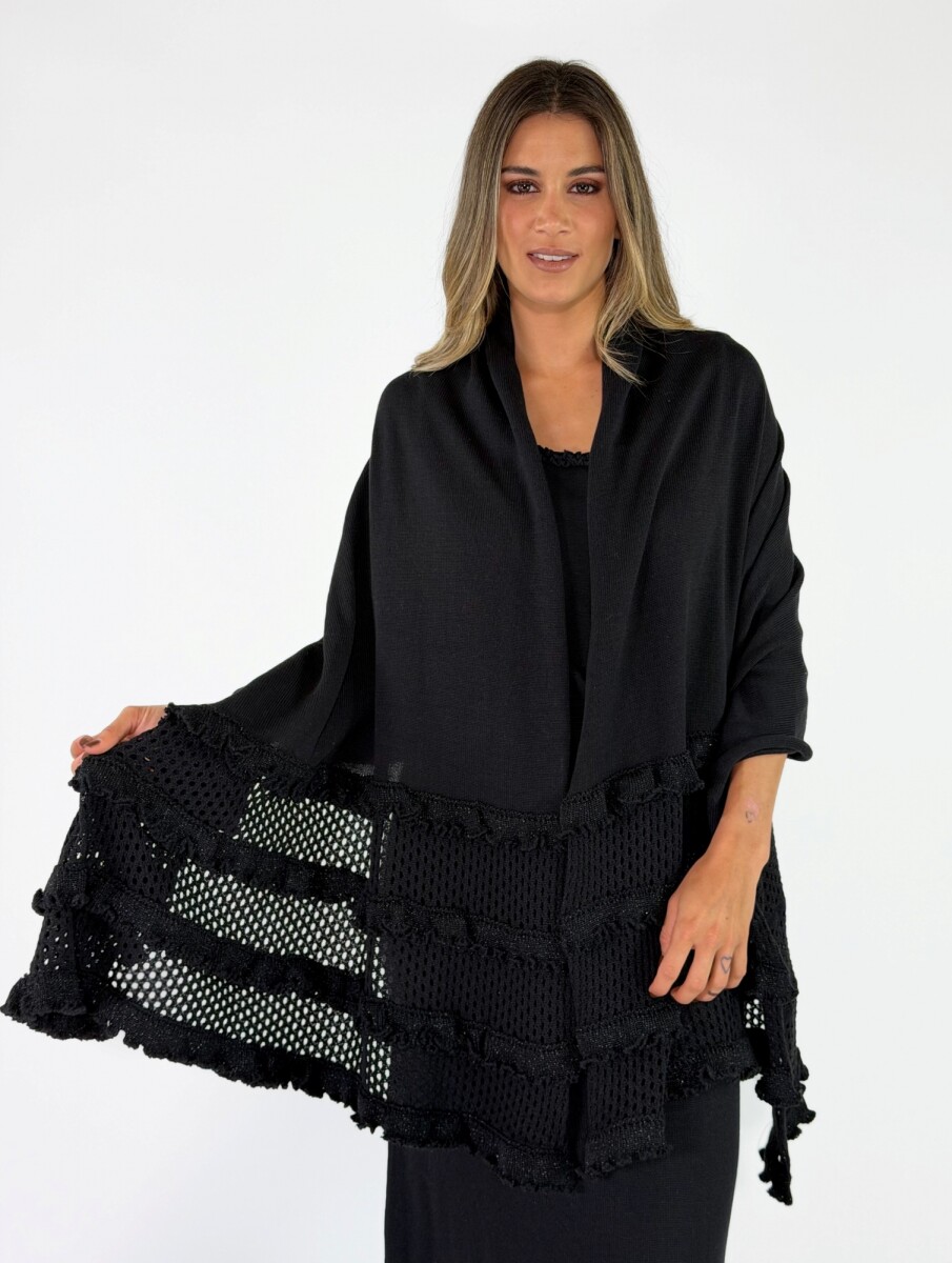 PASHMINA LUMIA - NEGRO 