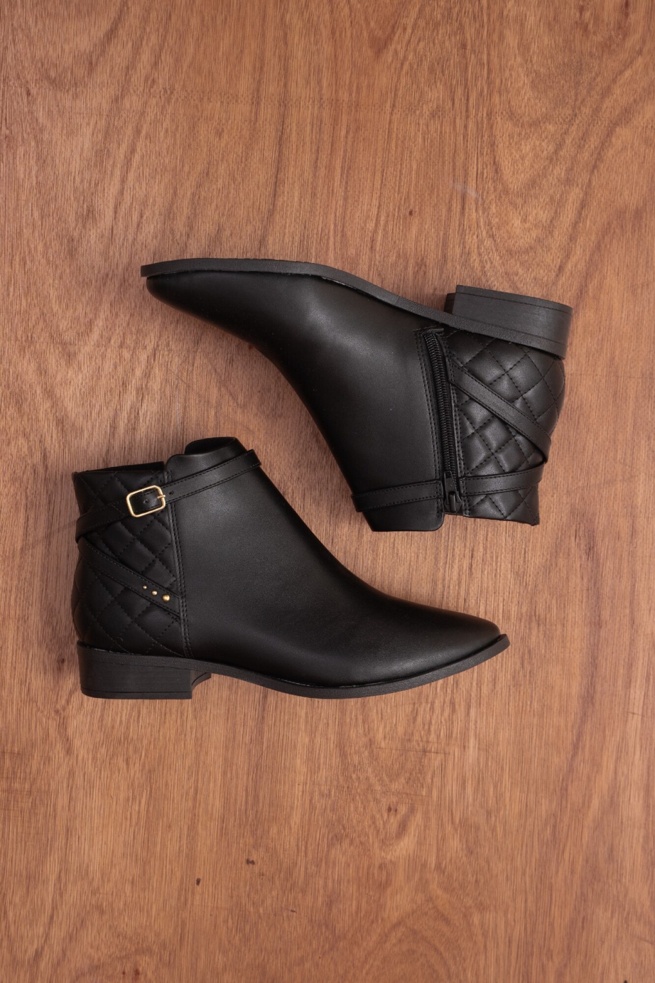 Bota Casual. - Negro — Estilo Sur