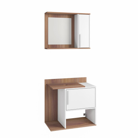 SET DE BAÑO MDP BLANCO OTI
