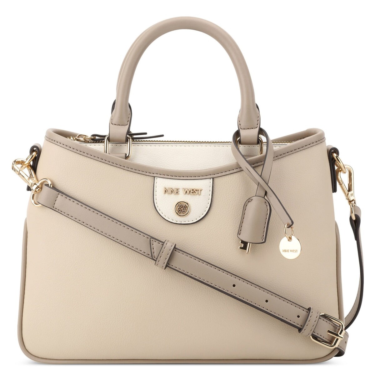 Satchel Hb Kiley Small - Natural/saddle Tan 