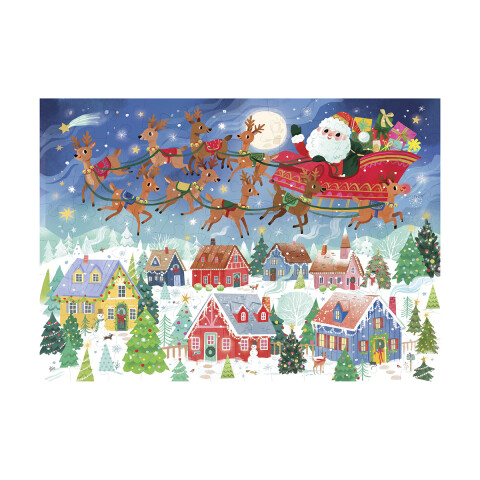 Puzzle Crocodile Creek 100 Piezas Navidad 30 x 43 cm U