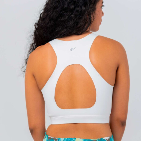 Top Ztek Roxie de Mujer blanco