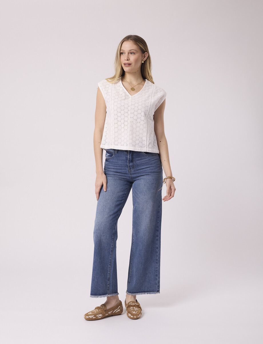 Blusa broderie Blusa broderie