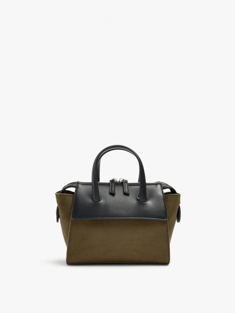 Bolso Tote Con Bandolera multicolor