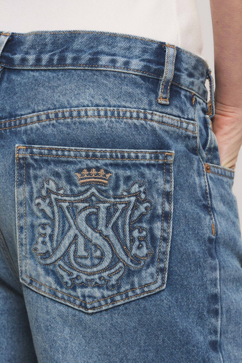 JEANS ETERNAL CROSSED BLUE Azul