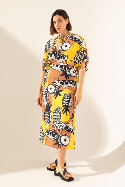 VESTIDO MER Amarillo