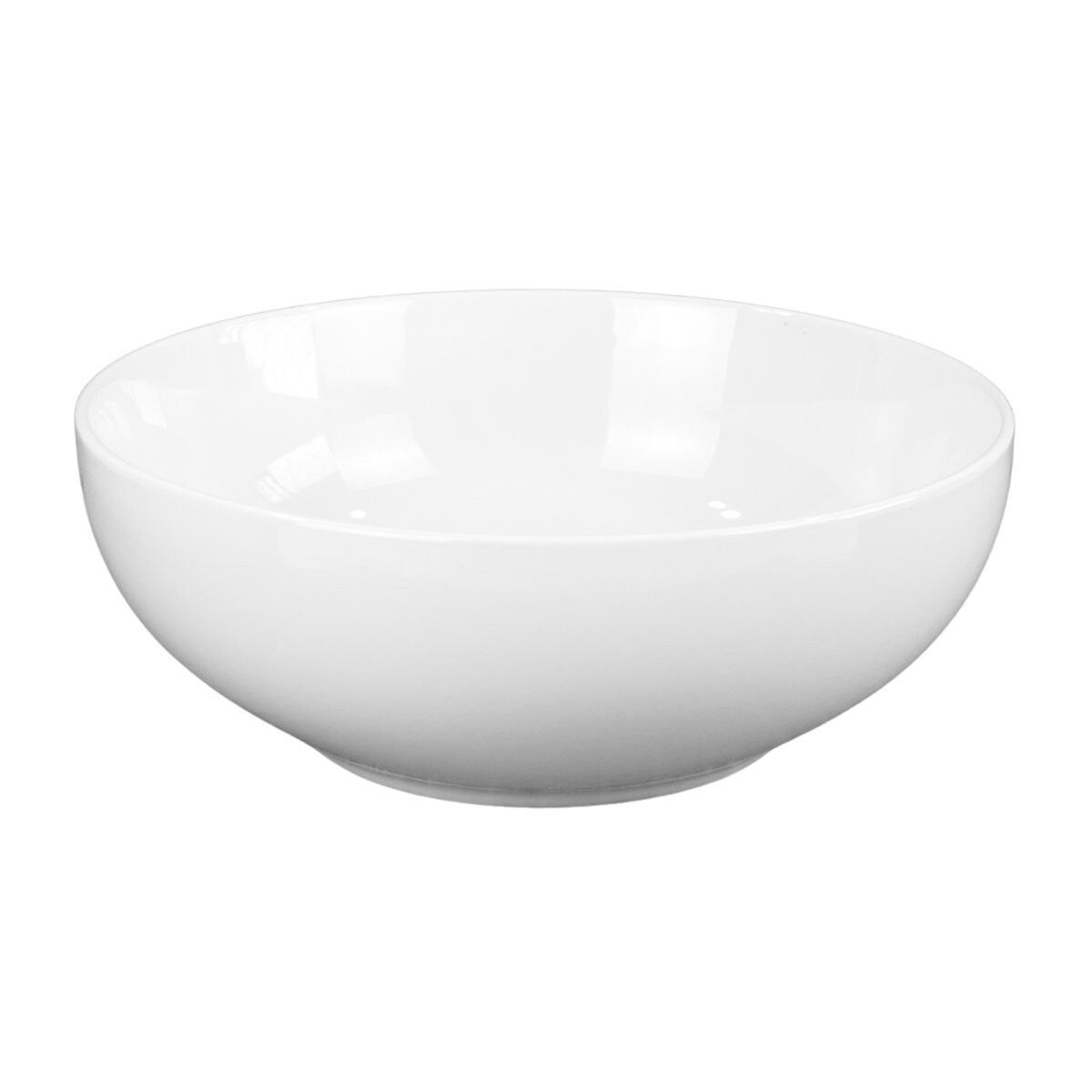 Bowl de ceramica blanco liso 