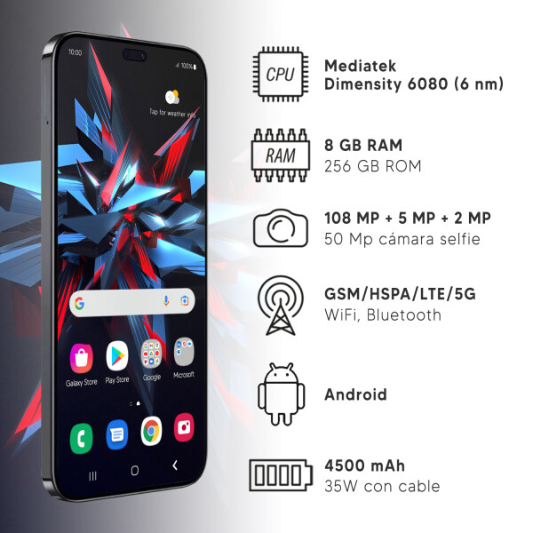 Honor 200 Lite 8/256 Gb 5g + Mini Speaker Honor Choice AZUL