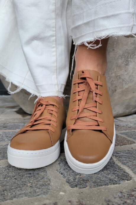 Zapatilla Aline Camel