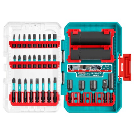 Set De Puntas Y Dados Atornillador De Impacto - 33 Piezas Set De Puntas Y Dados Atornillador De Impacto - 33 Piezas