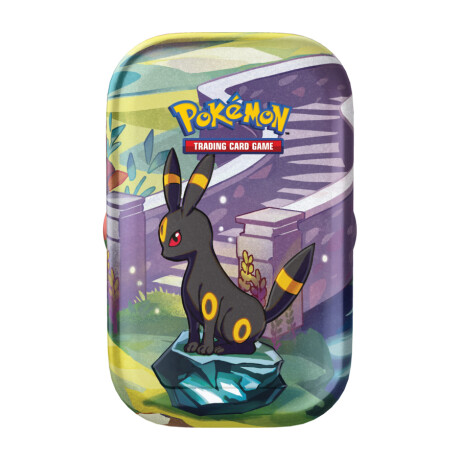 Pokemon TCG: Escarlata & Púrpura - Evoluciones Prismáticas Mini Tin (Diseño al azar) [Español] - Lanzamiento 7 de Febrero Pokemon TCG: Escarlata & Púrpura - Evoluciones Prismáticas Mini Tin (Diseño al azar) [Español] - Lanzamiento 7 de Febrero