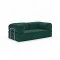 Sillón Cama Teddy 2 Cuerpos British Green