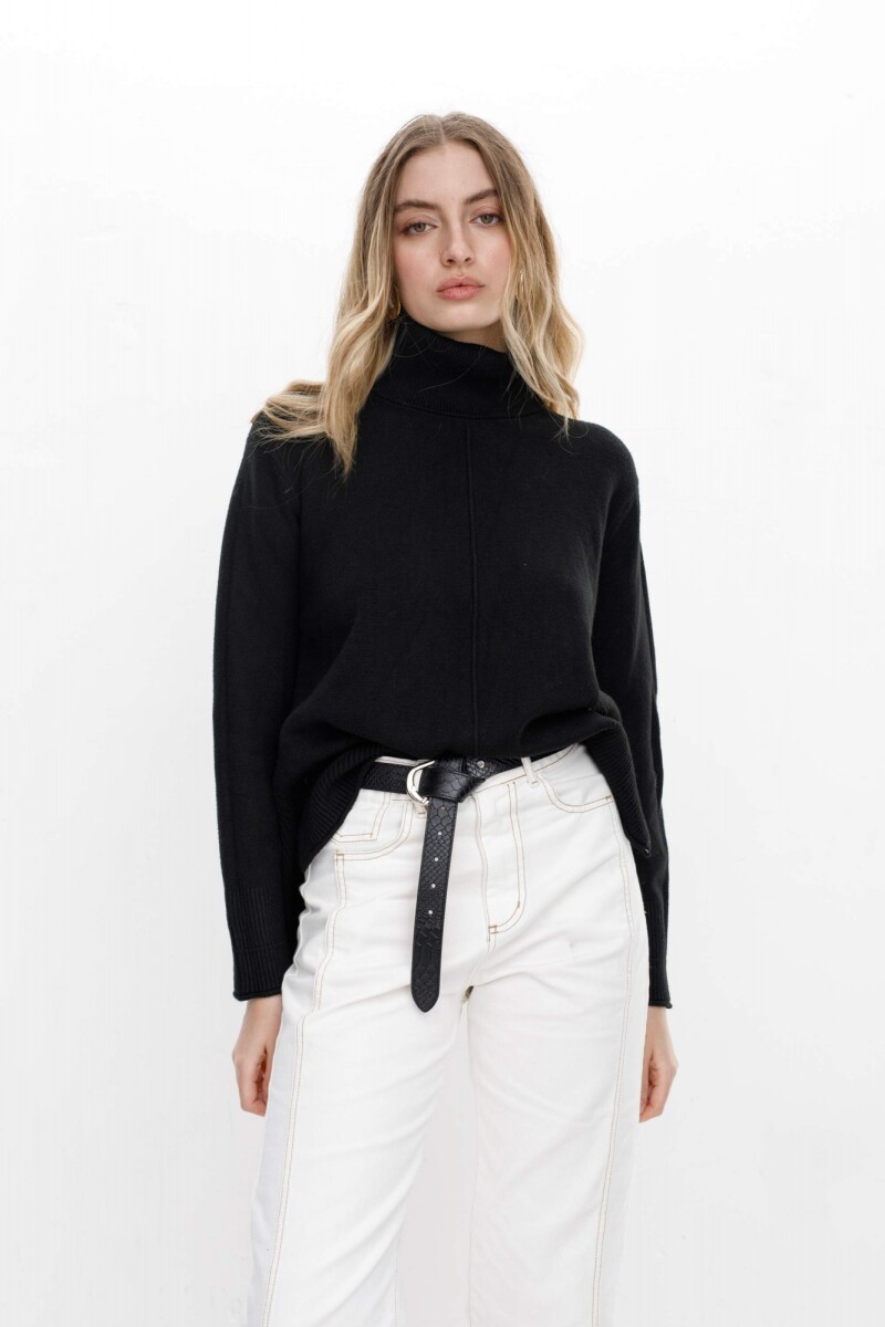 Sweater Polera Serrana - Negro 