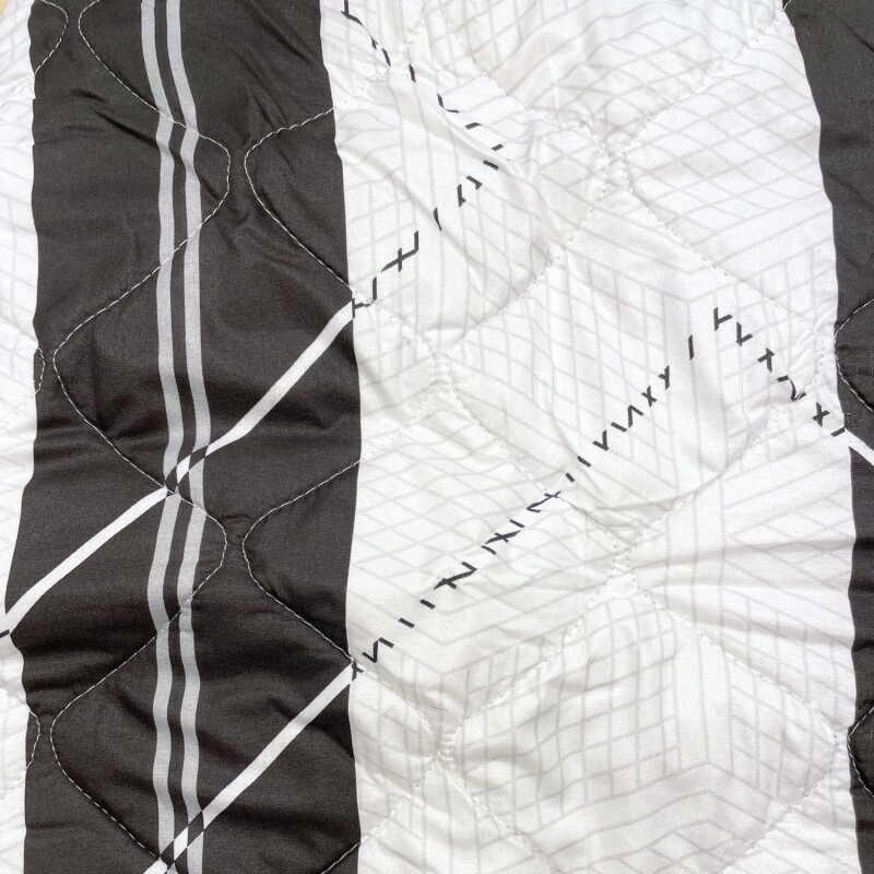 Manta Glamour 1 P + Porta Almohadas Y Almohada Caramelo 756