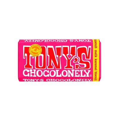 Chocolate con leche, galleta y caramelo Tonys 180g Choco Leche/gall/car Tony 180g