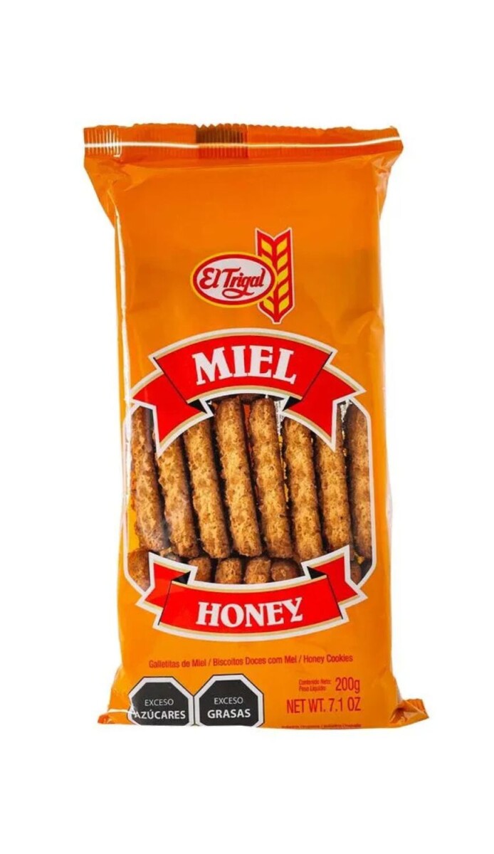 GALLETITA EL TRIGAL 200g MIEL 