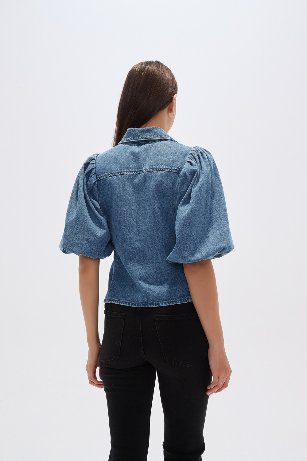 Camisa Senja Azul Medio