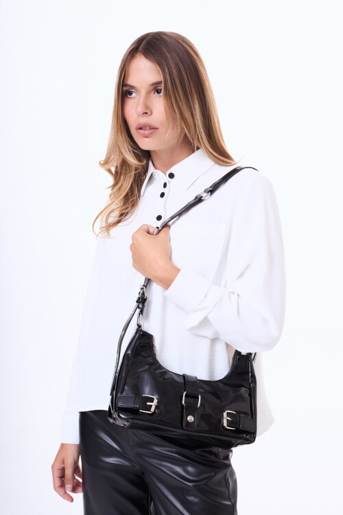 Bandolera Guijón Negro