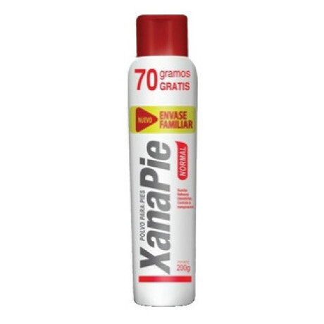 TALCO POLVO PEDICO XANAPIE 200+70GR+BOLSA 60G NORMAL ROJO TALCO POLVO PEDICO XANAPIE 200+70GR+BOLSA 60G NORMAL ROJO