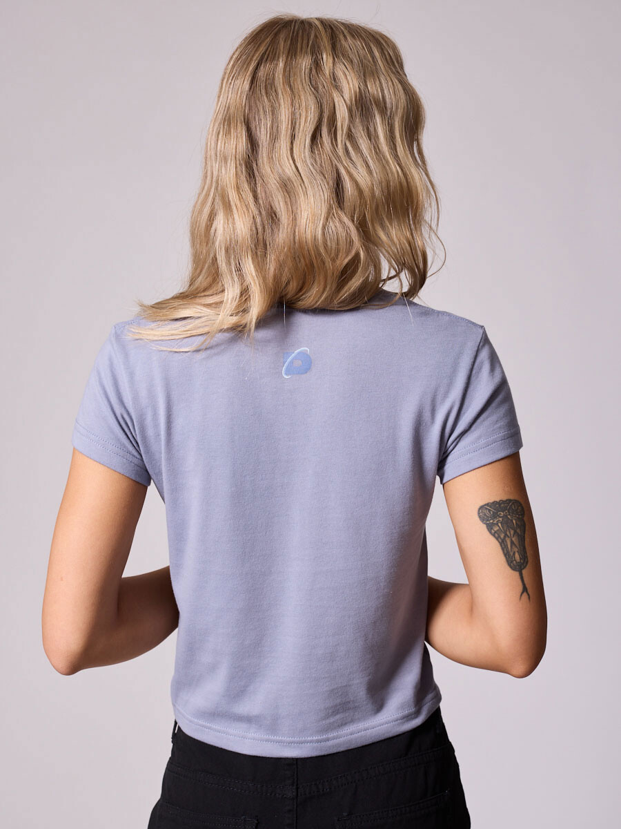 T-SHIRT CATIN DIXIE Gris Claro