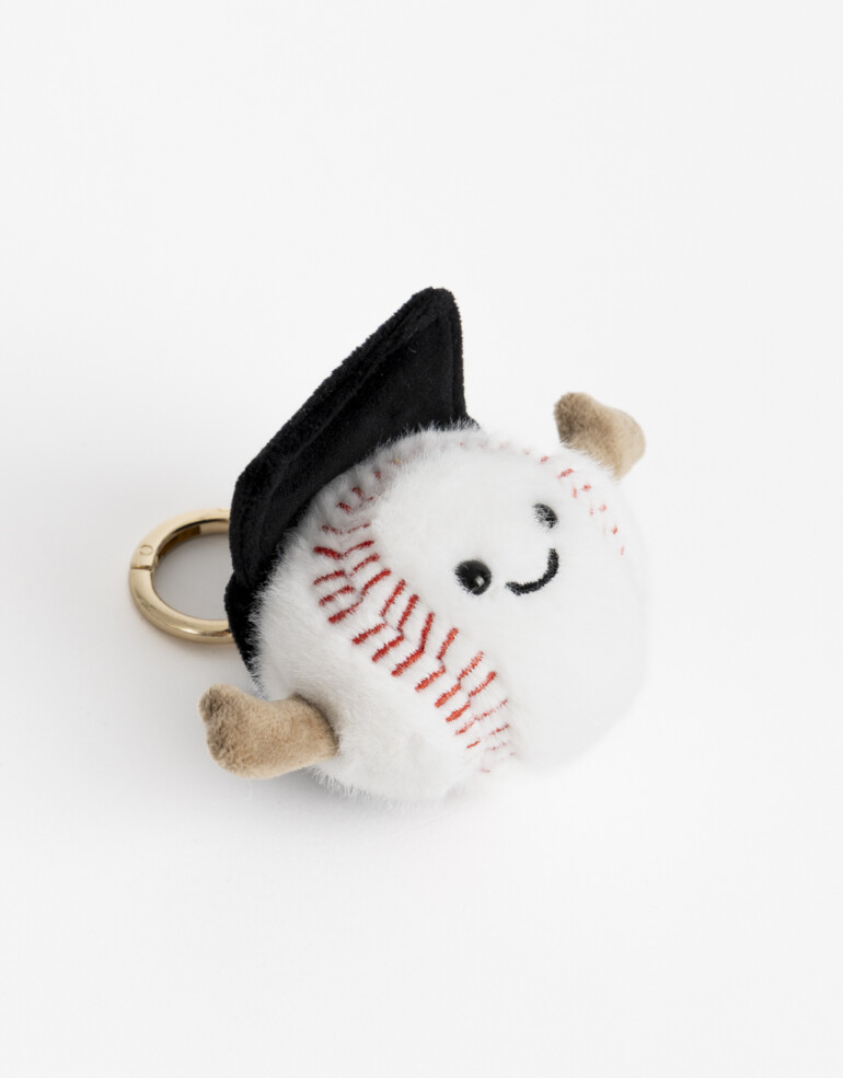 Llavero Cozy Llavero Pelota De Baseball. - Combinacion Multicolor