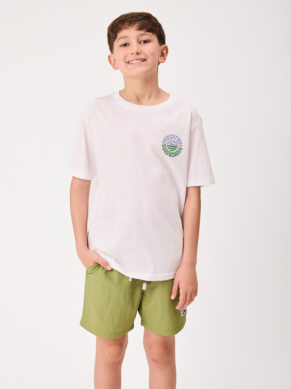 T-SHIRT REESE TEEN RUSTY Blanco