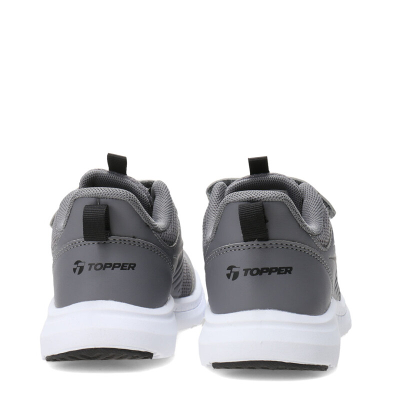 Championes de Niños Topper Championes Wind Iv Mesh Velcro Gris - Negro