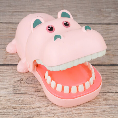 Juego de apretar dientes Hipopotamo mordedor Juego de apretar dientes Hipopotamo mordedor