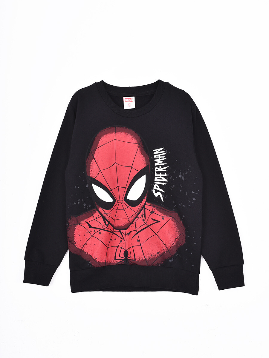 BUZO SPIDER-MAN - NEGRO 