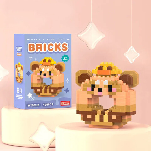 Bloques legos donut oso 199pcs Bloques Legos Donut Oso 199pcs
