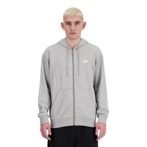 Campera New Balance de Hombre - STACKED LOGO - MJ41501AG GREY
