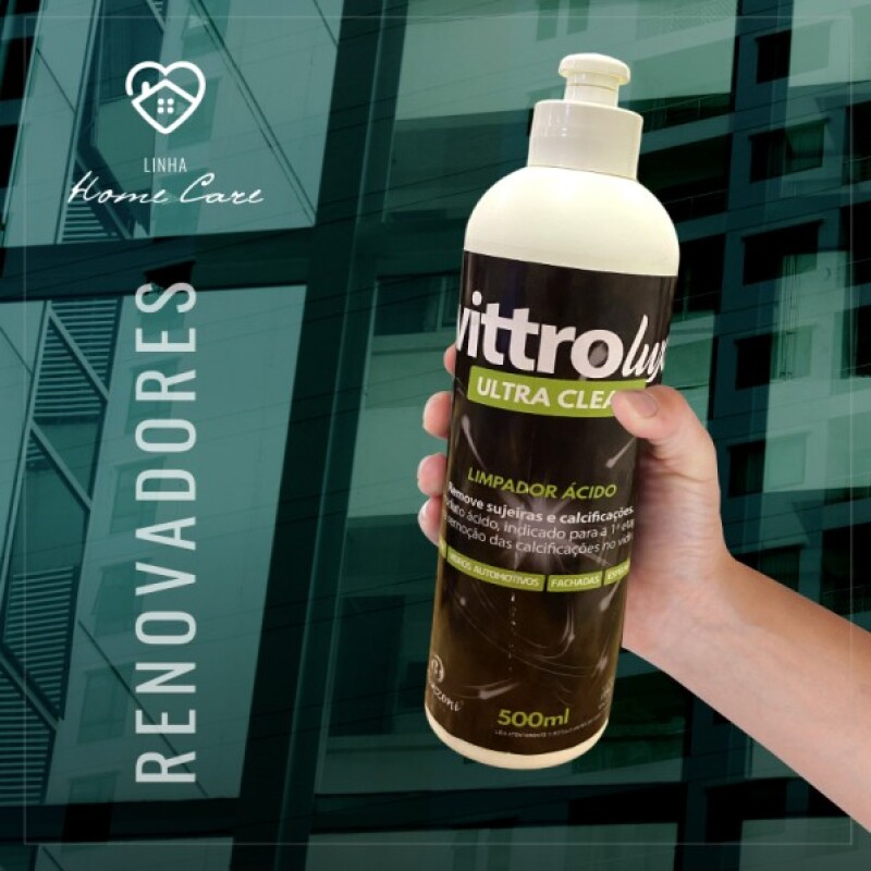 Vitrolux Ultra Clean 500 g Removedor de Calcificaciones y suciedades de vidrios Vitrolux Ultra Clean 500 g Removedor de Calcificaciones y suciedades de vidrios